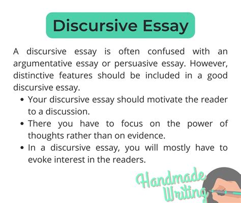 example of discursive writing